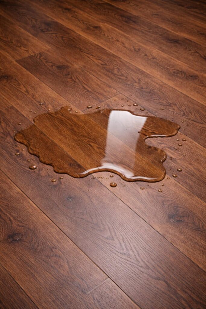 Voda na podlaze - dřevěná podlaha – první krok je rychlé odstranění vlhkosti