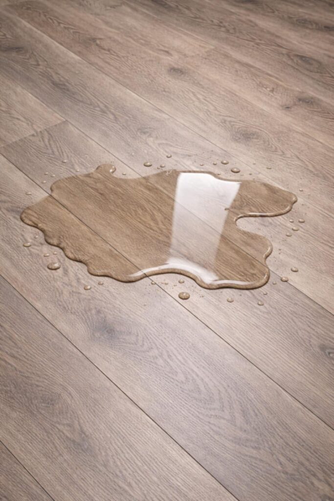 Voda na podlaze - vinylová podlaha – první krok je rychlé odstranění vlhkosti